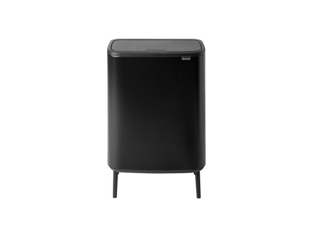 BRABANTIA Papperskorg Bo Touch Bin HI 60L Matt Svart, st