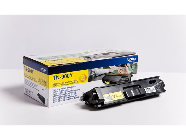 Brother Toner TN-900Y, gul, st