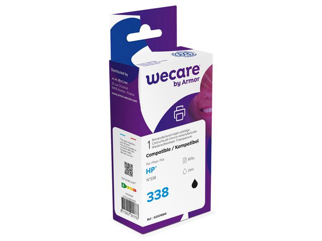 Wecare Bläckpatron 338 svart, st