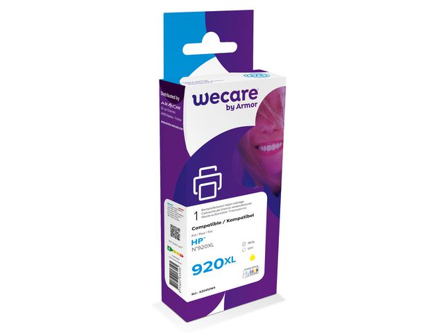 Wecare Bläckpatron 920XL gul, st