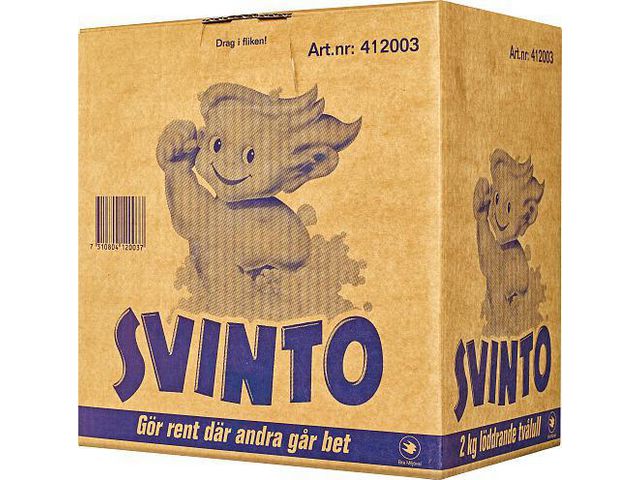 SVINTO Stålull, fungerar effektivt 2kg, st