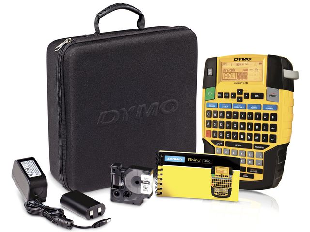 Dymo Märkmaskin Rhino 4200 Kit, st