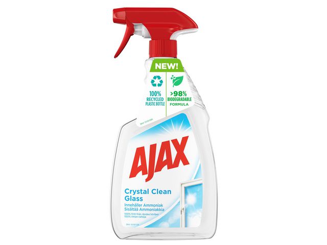 Ajax Fönsterputs Crystal spray 750ml, flaska om 750 ml