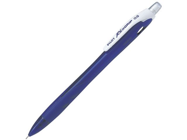 Pilot Begreen Mekanisk stiftpenna, Rexgrip Begreen, 0,5 mm stift, pennkropp med greppzon, blå, st