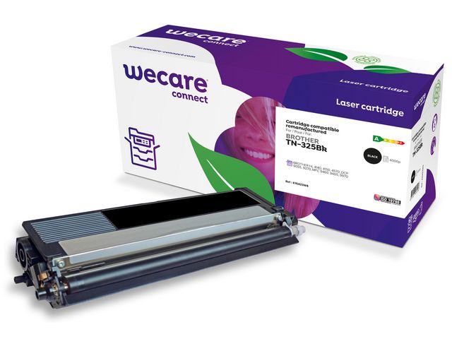 Wecare Toner BROTHER TN-325BK 4K svart, st