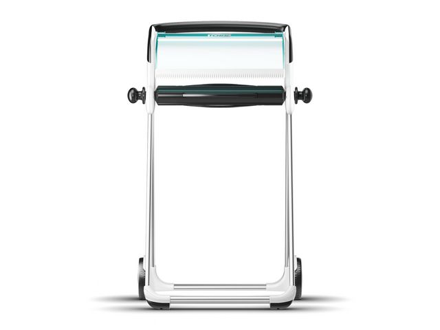 Tork Dispenser golvställ W1 Performance, manuellt flyttbar, vit och turkos, 101 x 64,6 x 53 cm, st
