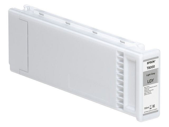 Epson Bläckpatron C13T800000 Ljusgrå, st