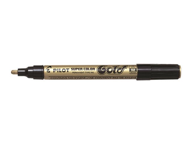Pilot Märkpenna Super Color, 4,5 mm, guld, st