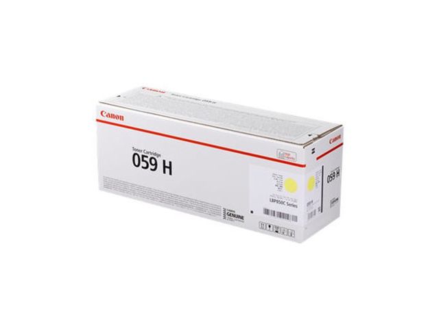 Canon Toner 059 HY Gul, st