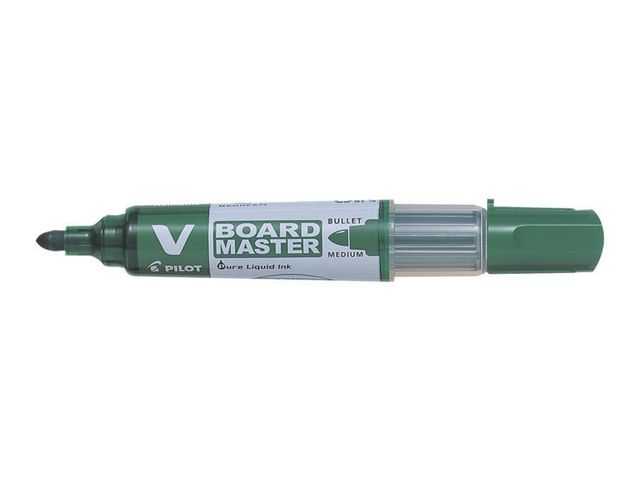 Pilot Begreen Whiteboardpenna Begreen V-Board Master, rund spets på 6,0 mm, grön, st