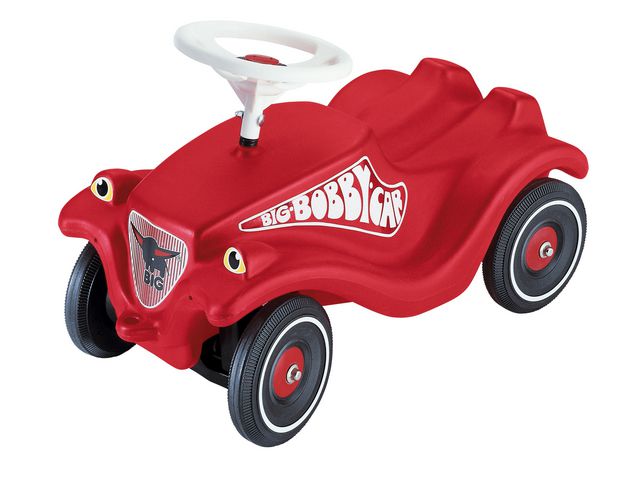 Bobby Car Classic, polyetylen, 50 kg, 380 x 300 x 580 mm, röd, st