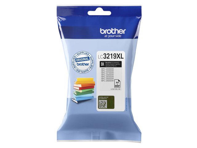 Brother Bläckpatron LC3219XLBK Svart, st