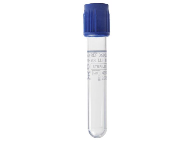 BD™ Hemogardrör Blå Na-Hep 5/4ml, fp om 100 st