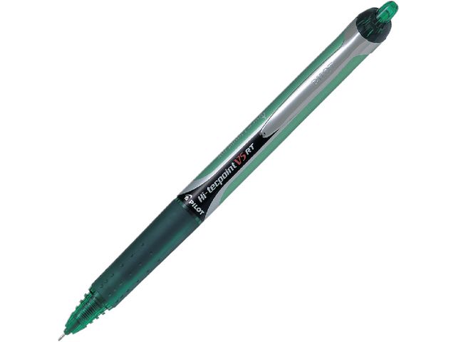 Pilot Bläckkulpenna Hi-Tec V5 RT grön, st