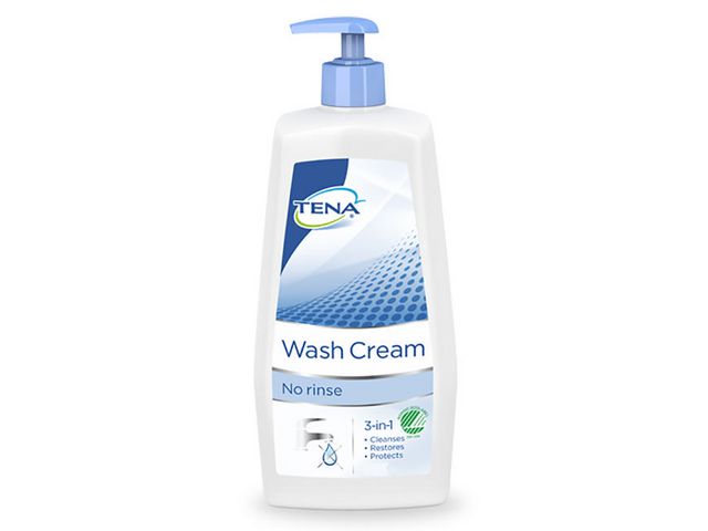 Tena Tvättkräm 1L, flaska om 1 l