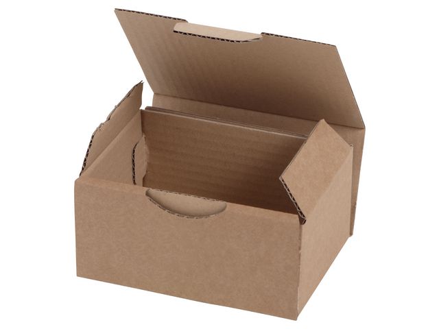 Paketlåda 350x220x130mm brun, fp om 50 st