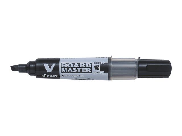 Pilot Begreen Whiteboardpenna Begreen V-Board Master, snedskuren spets på 6,0 mm, svart, st