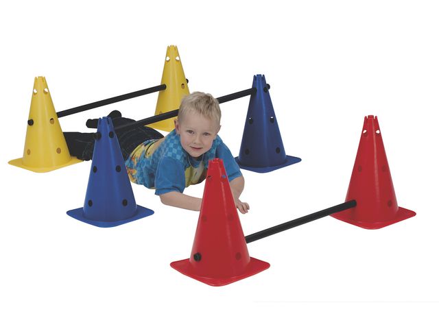 Koner med höjdpinnar, fp om 6 set