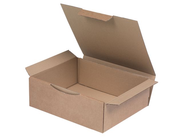 Paketlåda 300x240x100 mm brun, fp om 50 st