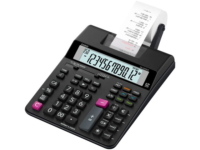 Casio Remsräknare HR-200RCE, st