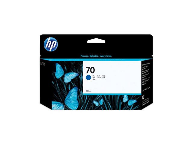 HP Bläckpatron C9458A 70 Blå, st