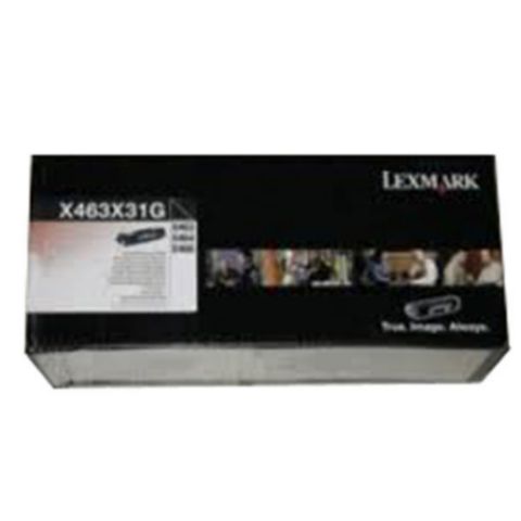 Lexmark Toner, svart, X463X31G, st