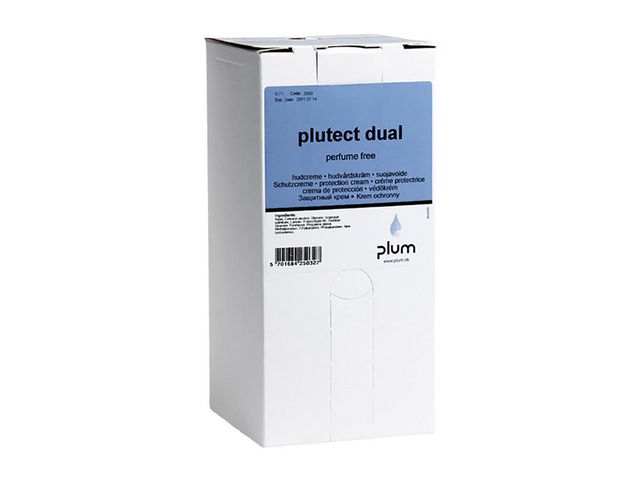 Plum Hudvårdskräm Plutec Dual 700ml, flaska om 700 ml