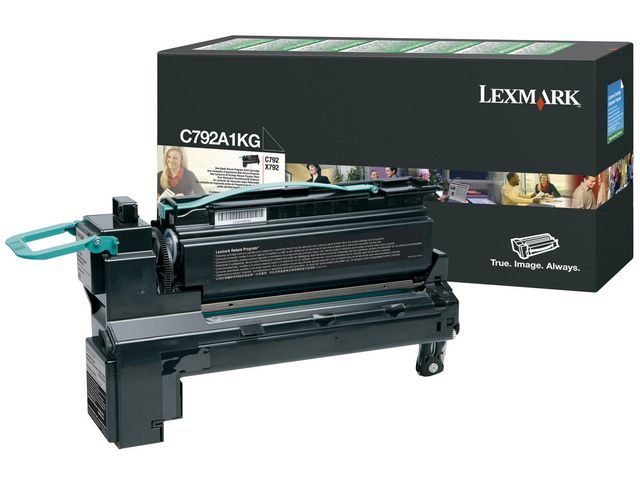 Lexmark Toner C792A1KG svart, st