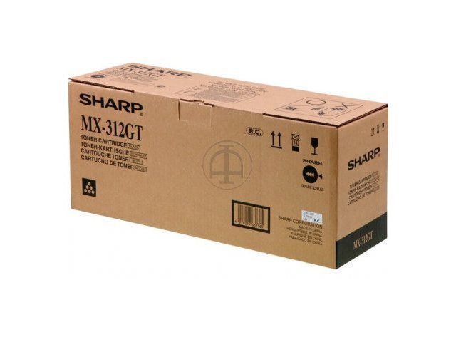 Sharp Toner MX312GT Svart, st