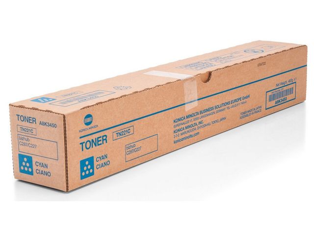 Konica Minolta Toner A8K3450 Cyan, st