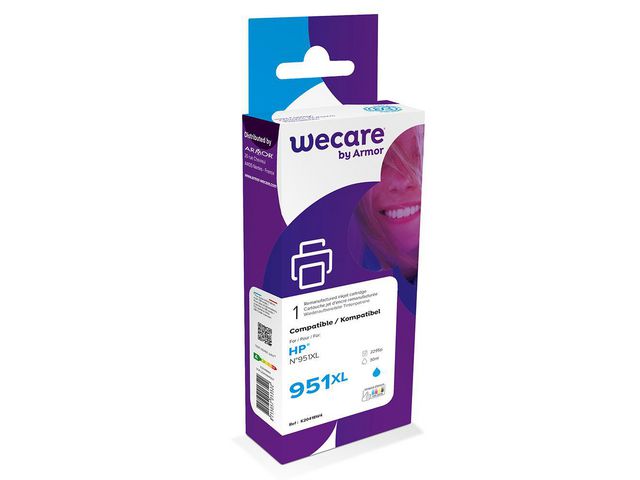 Wecare Bläckpatron 951XL cyan, st