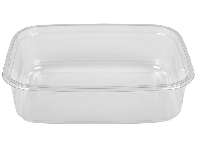 ABENA Plastform klar rektangulär 350ml, fp om 60 st