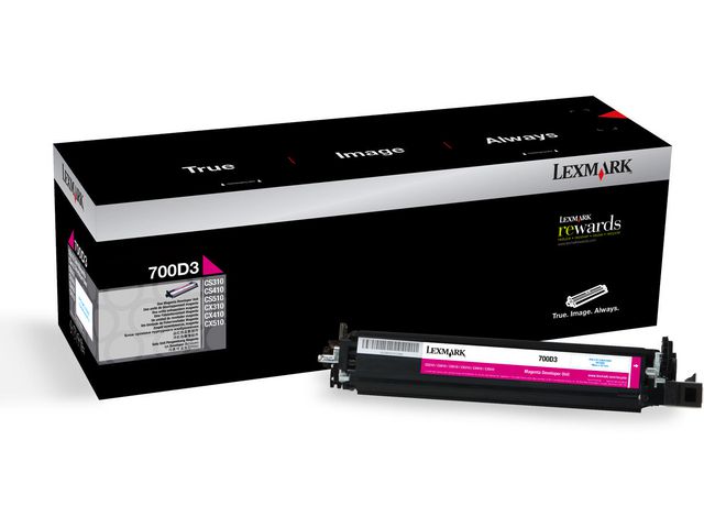 Lexmark Framkallningsenhet, 700D3, magenta, 70C0D30, st
