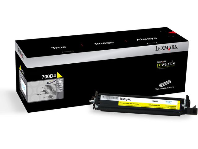 Lexmark Developer 70C0D40 700D4 gul, st