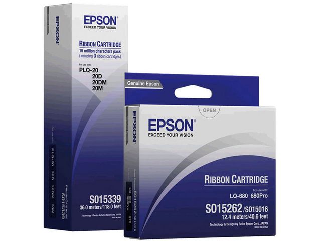 Epson Färgband LQ-1000/1050/1070 svart, st