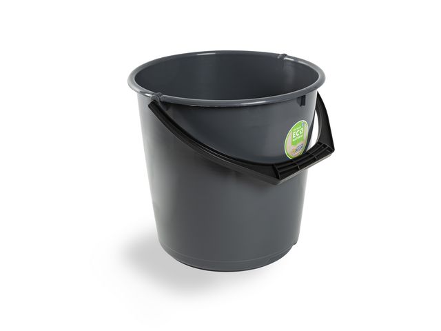 NORDISKA PLAST Hink ECO grå 10L, st