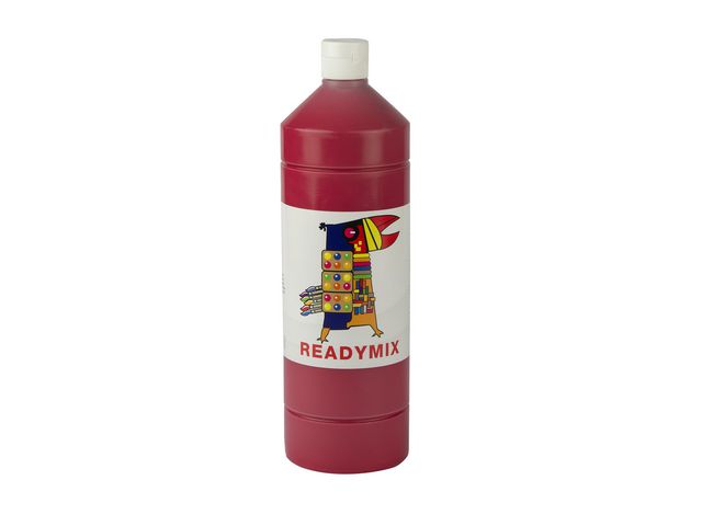 Readymix 1000 ml, primärröd, flaska om 1000 ml