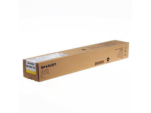 Sharp Toner SHARP MX61GTYA Gul, st