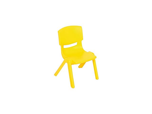 Barnstol Starke, sitthöjd 30cm, Gul, st