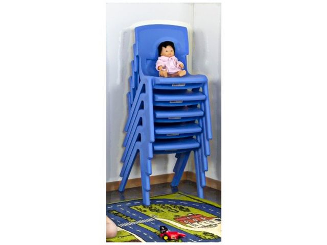 Barnstol Starke, sitthöjd 30cm, Blå, st