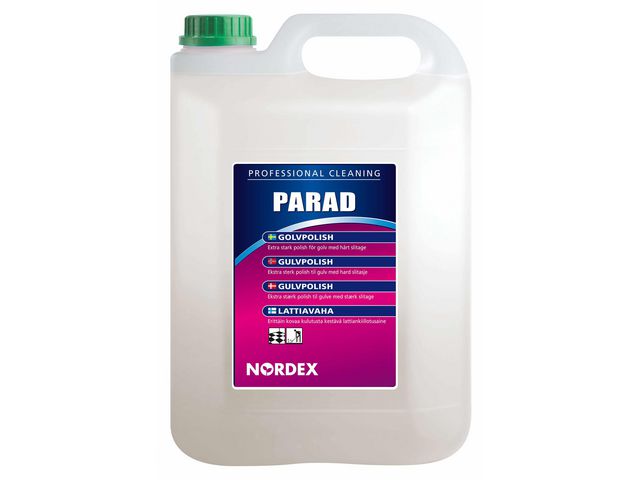 NORDEX Golvpolish, för linoleum-, sten- och plastgolv 5 l, st
