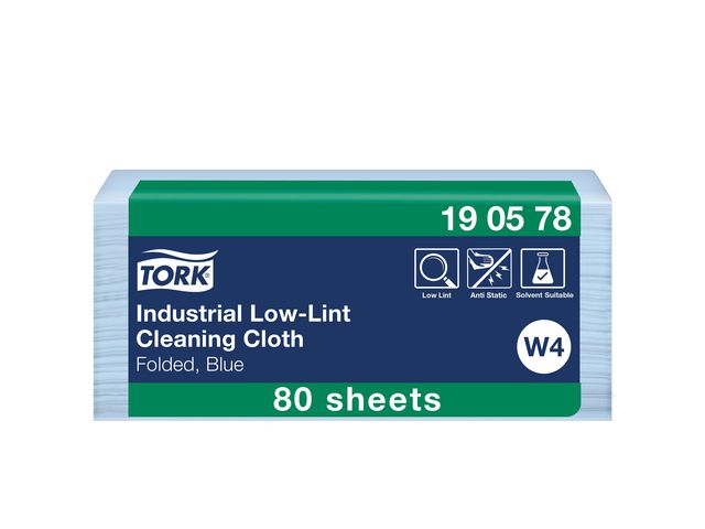 Tork Rengöringsduk Premium W4 X-Precision, fp om 80 st