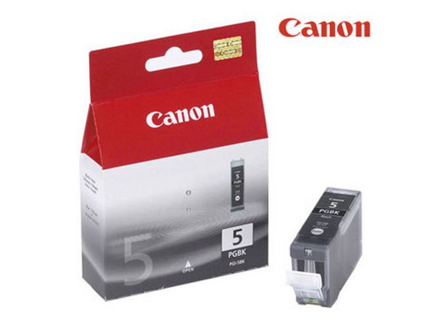 Canon Bläckpatron, PIXMA PGI-5 BK, 0628B001, svart, dubbelförpackning, st