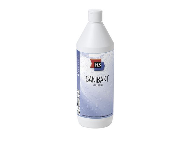 PLS Sanitetsrent Sanibakt 1l, flaska om 1 l