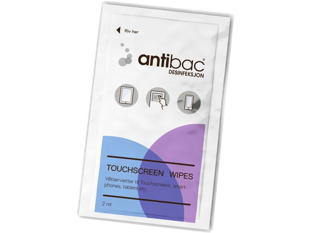 antibac Rengöringsduk Touchscreen, fp om 95 st