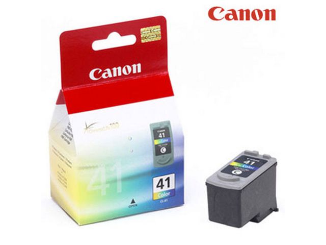 Canon Bläckpatron, PIXMA CL-41, 0617B001, ChromaLife100, tre färger, singelförpackning, st