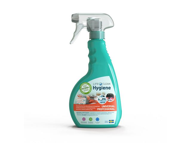LIFECLEAN Ytdesinfektion Universal 450ml, flaska om 450 ml