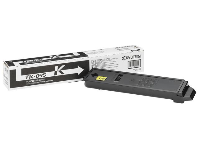 KYOCERA Toner, 895K, svart, 1T02K00NL0, st