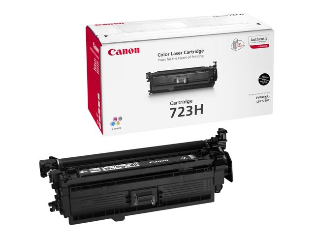 Canon Toner, 723H BK, hög kapacitet, svart, singelförpackning, 2645B002, st