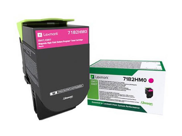 Lexmark Toner 71B2HM0 Magenta, st